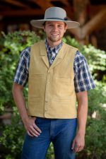 Buffalo Leather Vest - Image 3