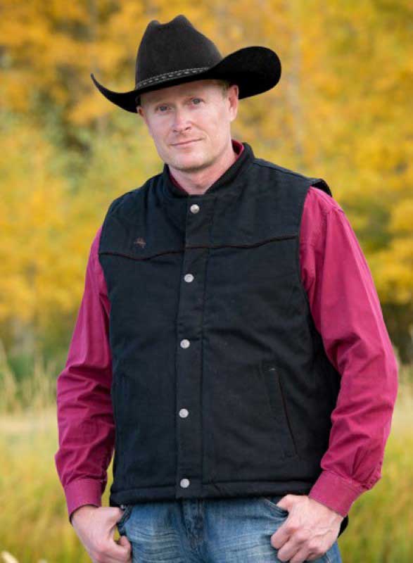 Mountain Vest Mountain Canvas Vest - Image 1