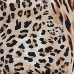 Leopard #5 Charmeuse Silk Scarf - Image 2