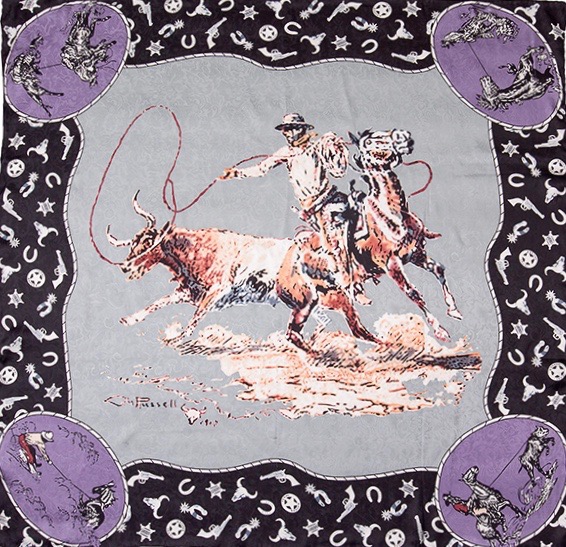 CM Russell Moss 2 CM Russel Moss Limited Edition Silk Scarf - Image 1