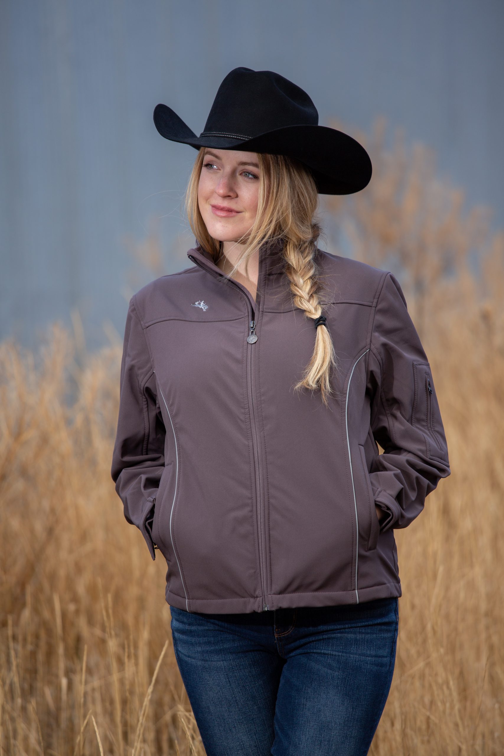 Cheyenne Soft-Shell Jacket Charcoal Women's Cheyenne Soft-Shell Jacket - Image 1