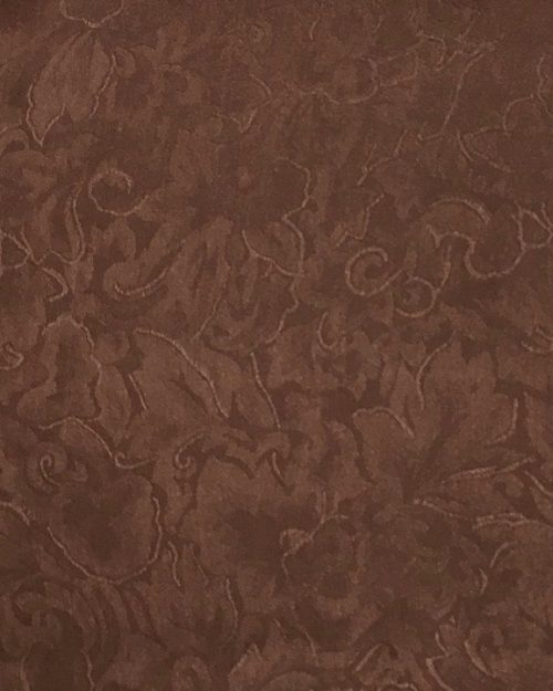 Chocolate Jacquard Silk Scarf