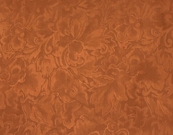 Copper Copper Jacquard Silk Scarf - Image 1