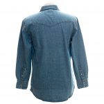 Denim Stonewashed Western Shirt - Image 2