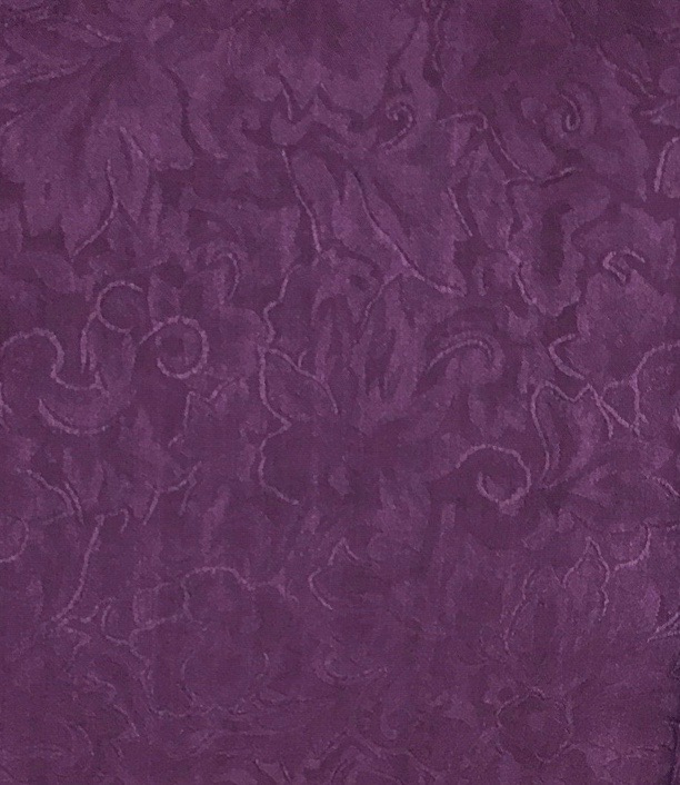 Plum Plum Jacquard Silk Scarf - Image 1
