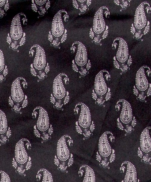 Black #4 Satin Silk Scarf