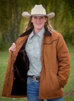 Women’s Canvas Ranch Coat - Image 2