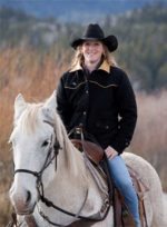 Womens Ranch Wool Coat - Image 3