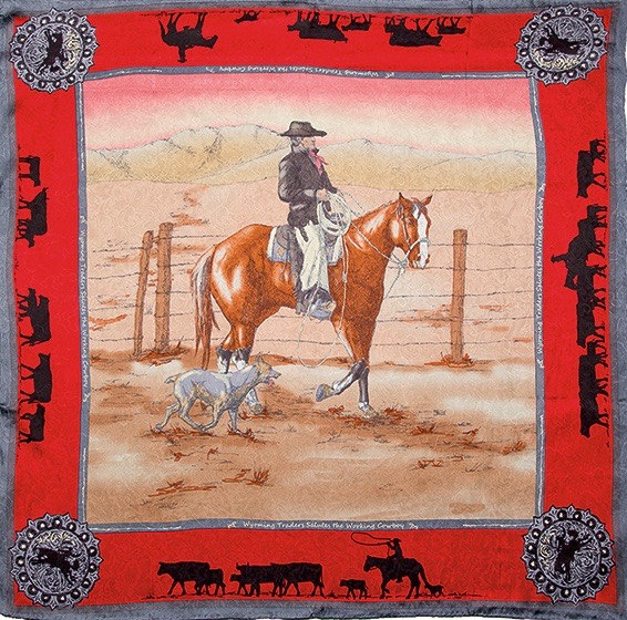 Anniversary Bay Red 2 Anniversary Bay Red Limited Edition Silk Scarf - Image 1