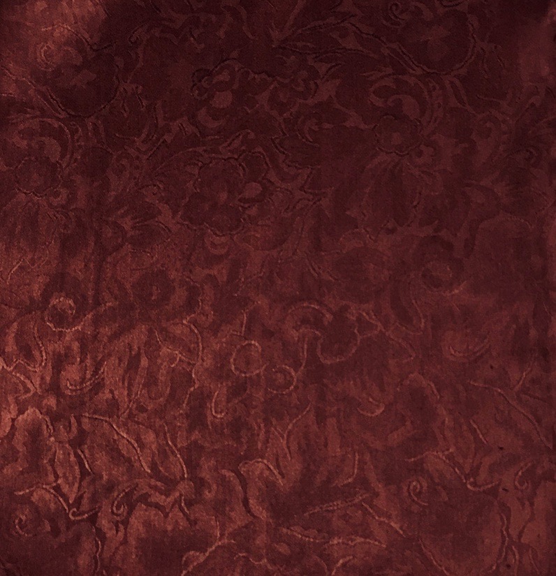 Cranberry Cranberry Jacquard Silk Scarf - Image 1
