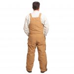 Canvas Bib Overalls with Quilted Lining - Image 3