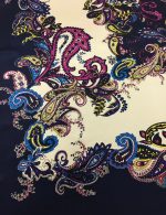 Frenzy #15 Charmeuse Silk Scarf
