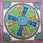 Byzantine #19 Charmeuse Silk Scarf - Image 2