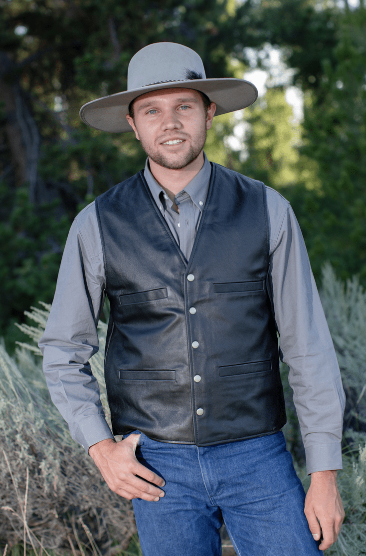 Screen Shot 2020-09-02 at 4.29.41 PM Bighorn Leather Vest - Image 1
