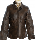 Women's Kaycee Leather Jacket - Image 4