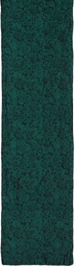 Long Baroque Silk Wild Rag Basil