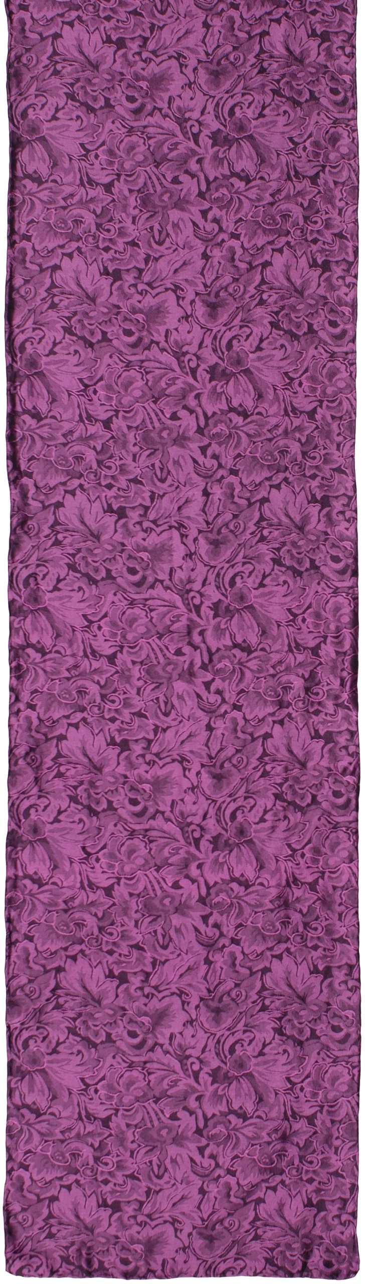 Blackberry Baroque Long Baroque Silk Wild Rag Blackberry - Image 1