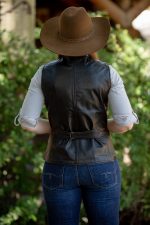 Oakley Concealed Carry Leather Vest - Image 6