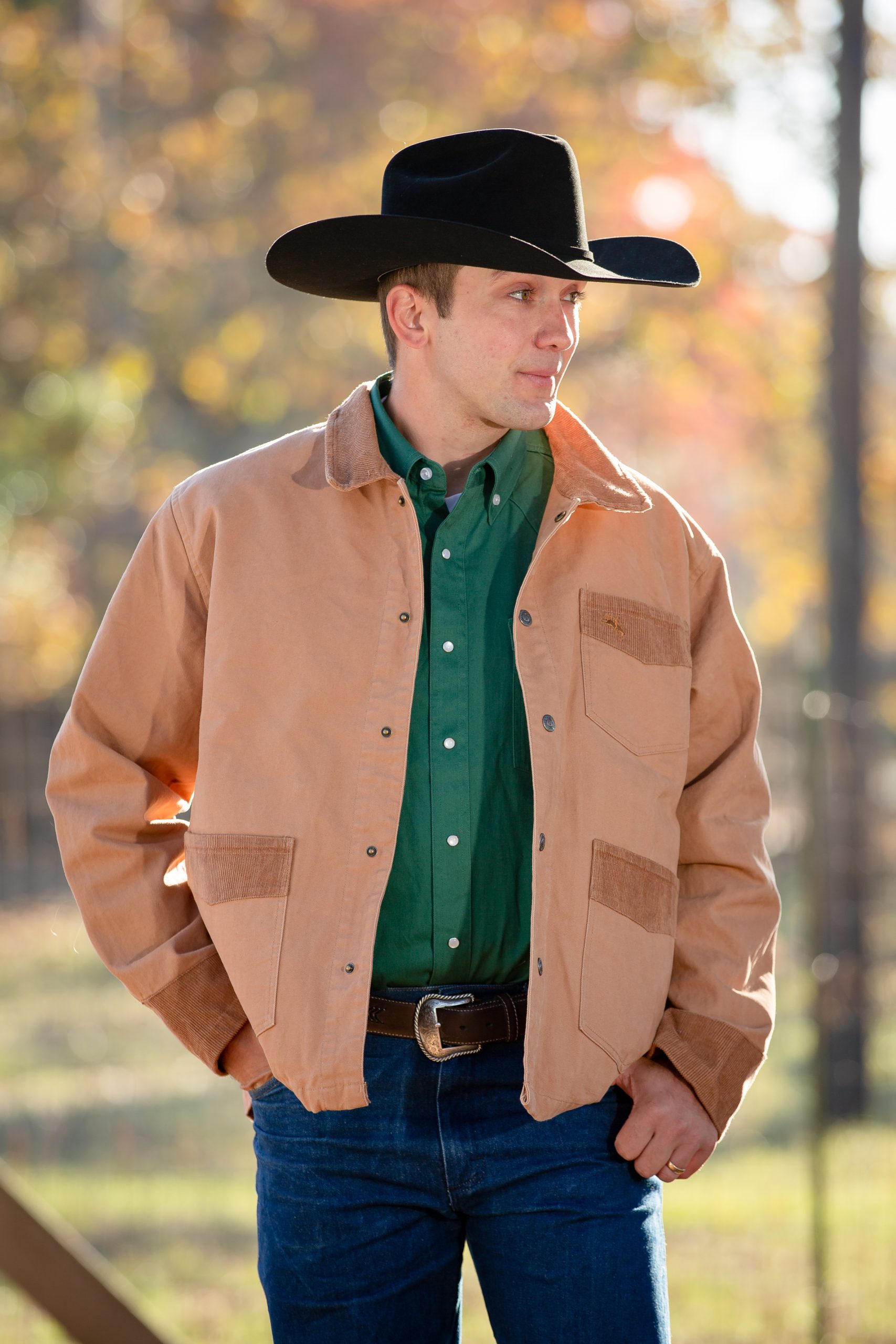 Brush Jacket Tan1 Brush Jacket - Image 1
