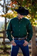 Oxford Western Shirt (With Pearl Snaps) - Image 15