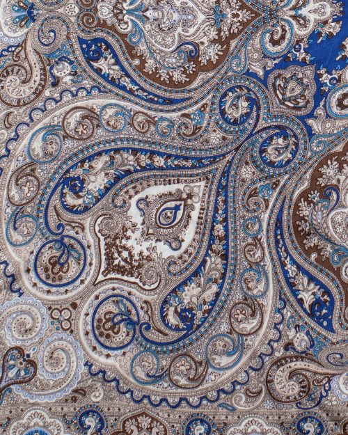 Royal Brown Paisley