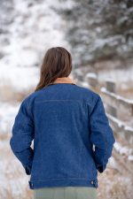 Denim Lined Coat - Image 3
