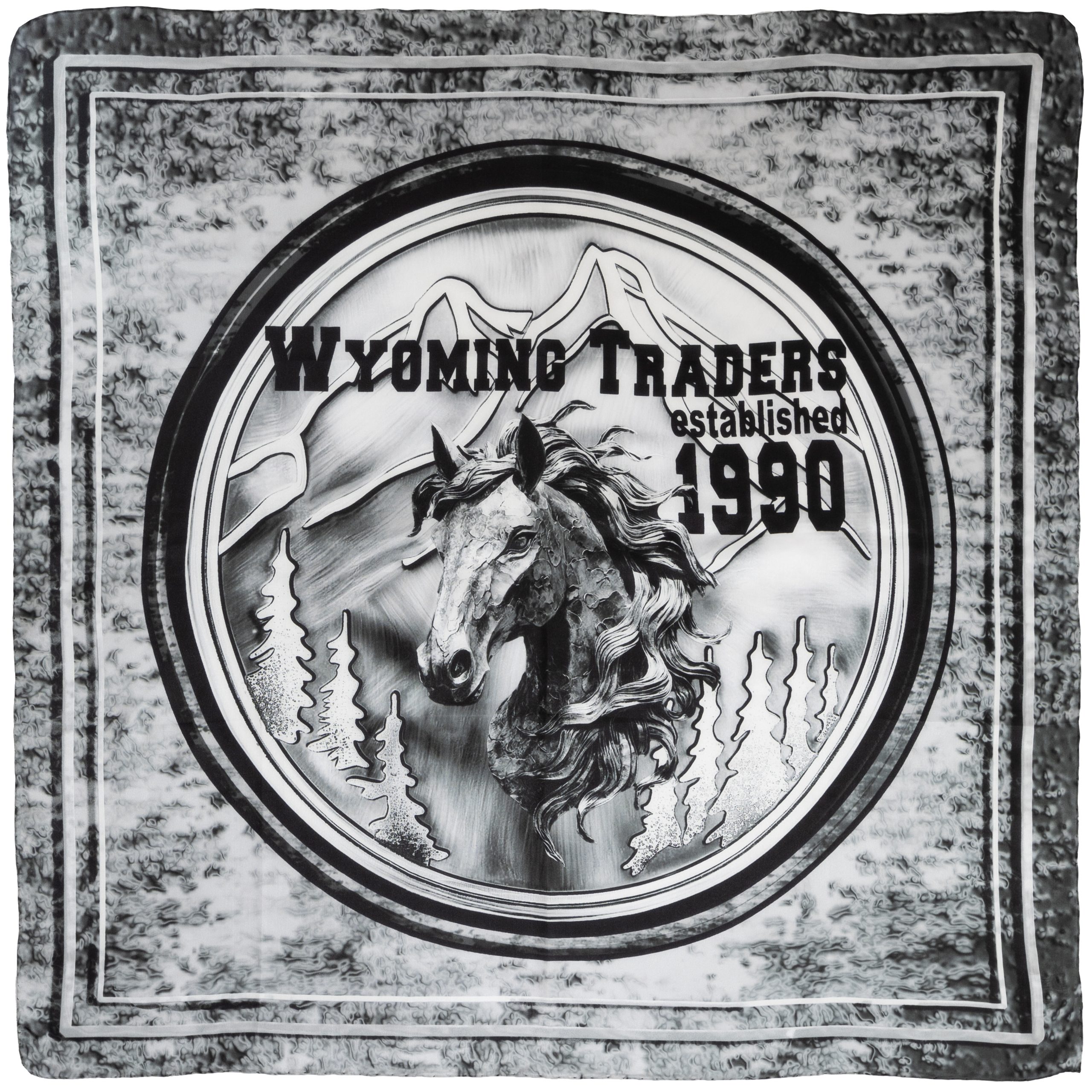 Wyoming Traders Shadow Horse Scarf 4 Wyoming Traders Shadow Horse - Image 1