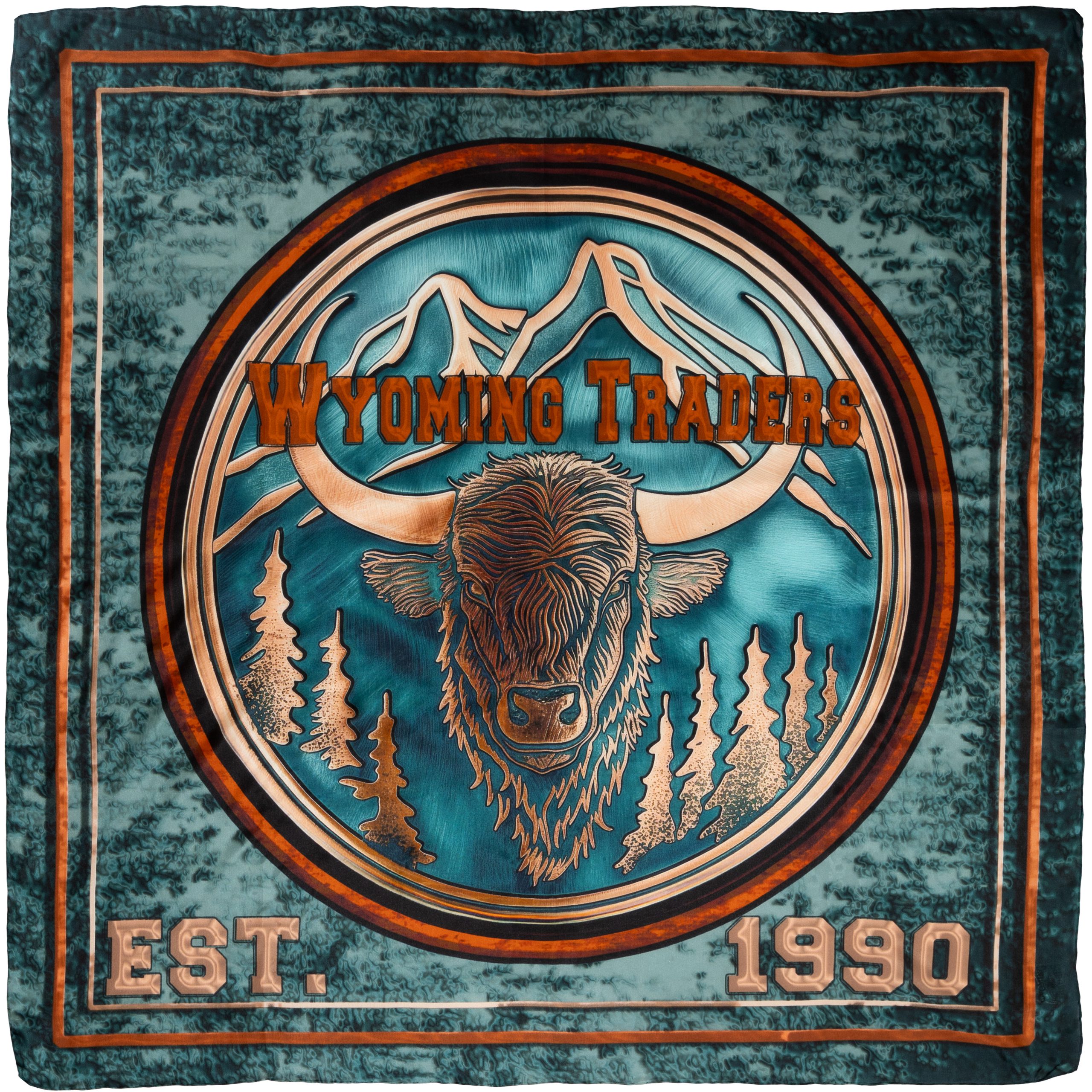 WYOMING TRADERS Copper Bull Scarf8 Wyoming Traders Copper Bull - Image 1